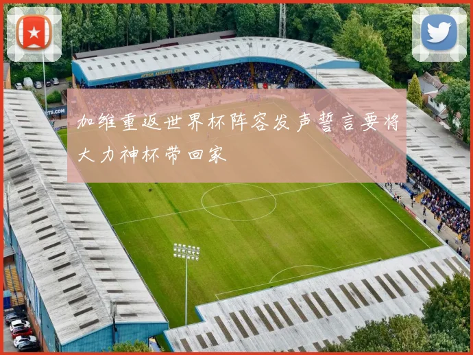 加维重返世界杯阵容发声誓言要将大力神杯带回家